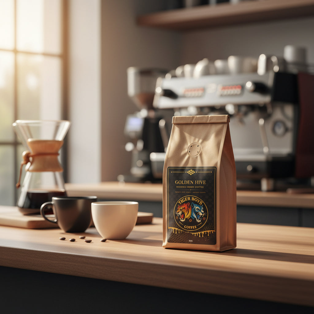 Golden Hive – Manuka Honey Coffee Wholebean