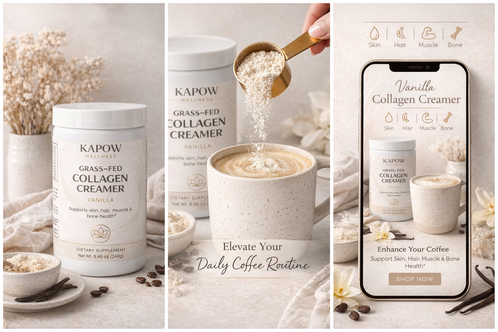 Grass-Fed Collagen Creamer (Vanilla)